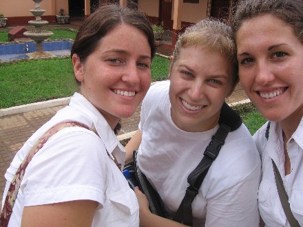 Three Humanitarian Volunteers